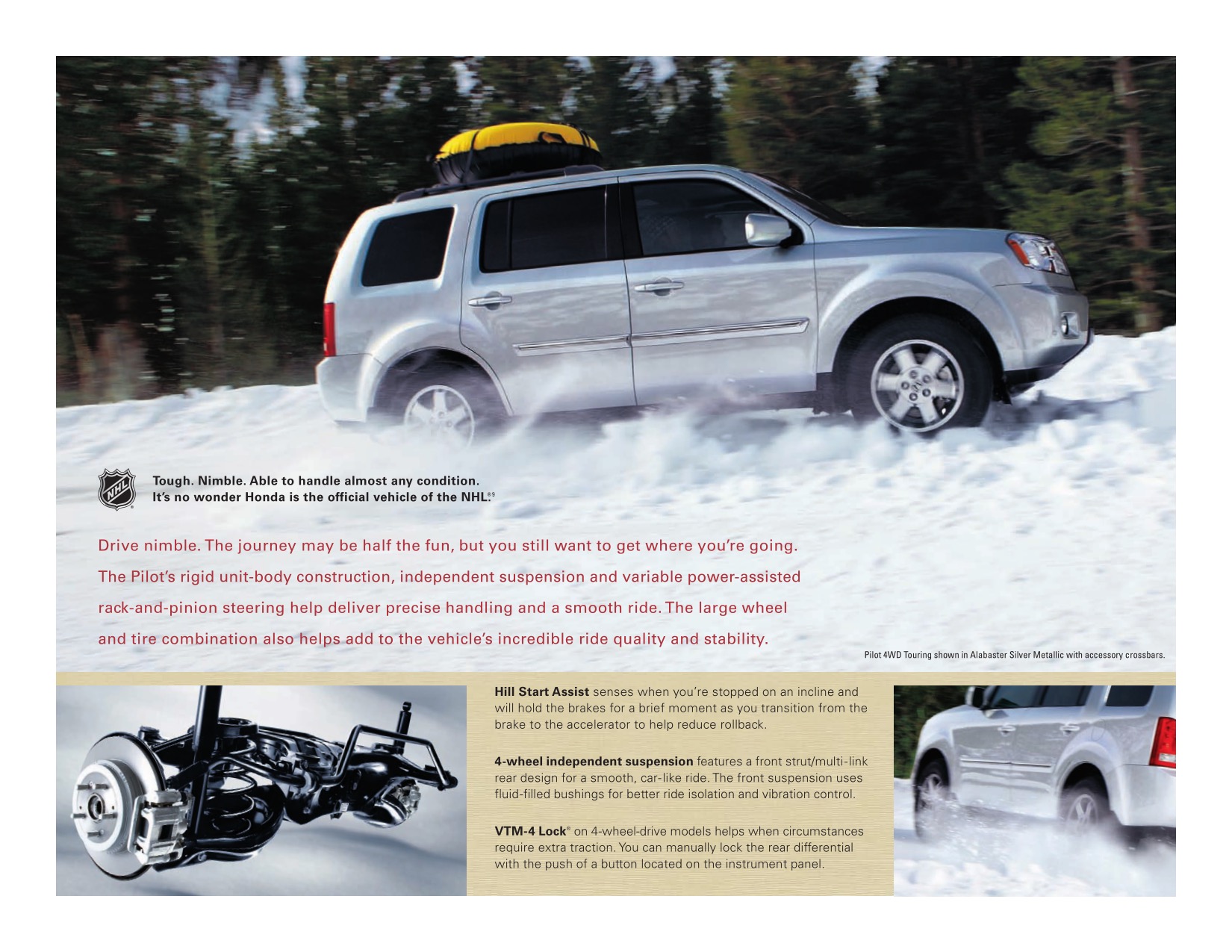 2010 Honda Pilot Brochure Page 11